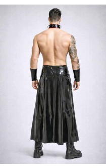 latex lange rok