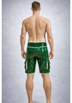 korte broek met wijdere pijp