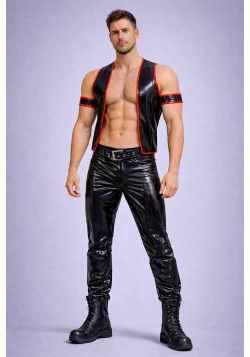 latex waistcoat