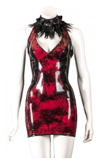 latex jurk Stefanie