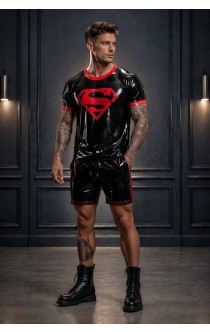latex shirt Superman