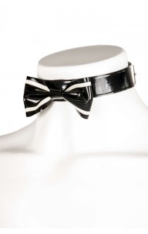 luxe latex vlinderstrik 