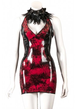 latex jurk Stefanie