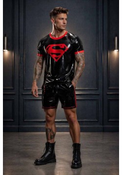 latex shirt Superman